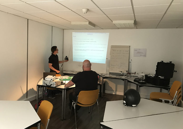 Formation théorique télépilotage de drone 2 jours, juin 2017.
