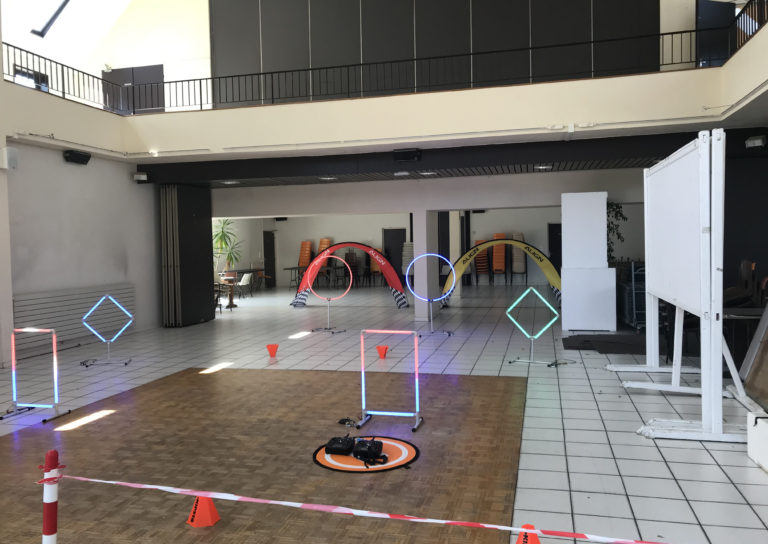 Animation pilotage drone